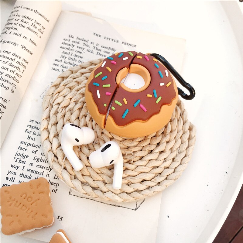 Compatible with Apple, Donuts  Case  Airpods Pro Silicorn