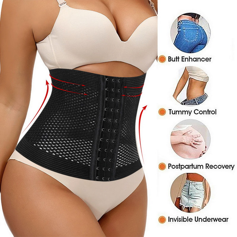 Women's Waist Trainer Shape-wear for Tummy Slimming, Postpartum Support, and a Flattering Silhouette
