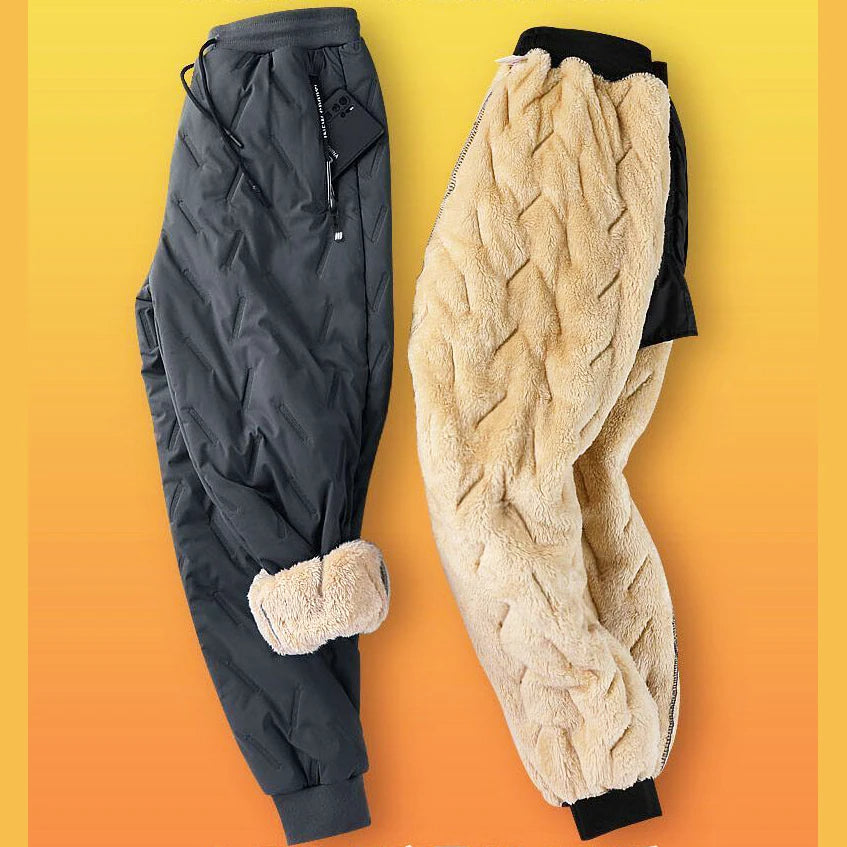 Lambswool Sweatpants for Cozy Winter Warmth