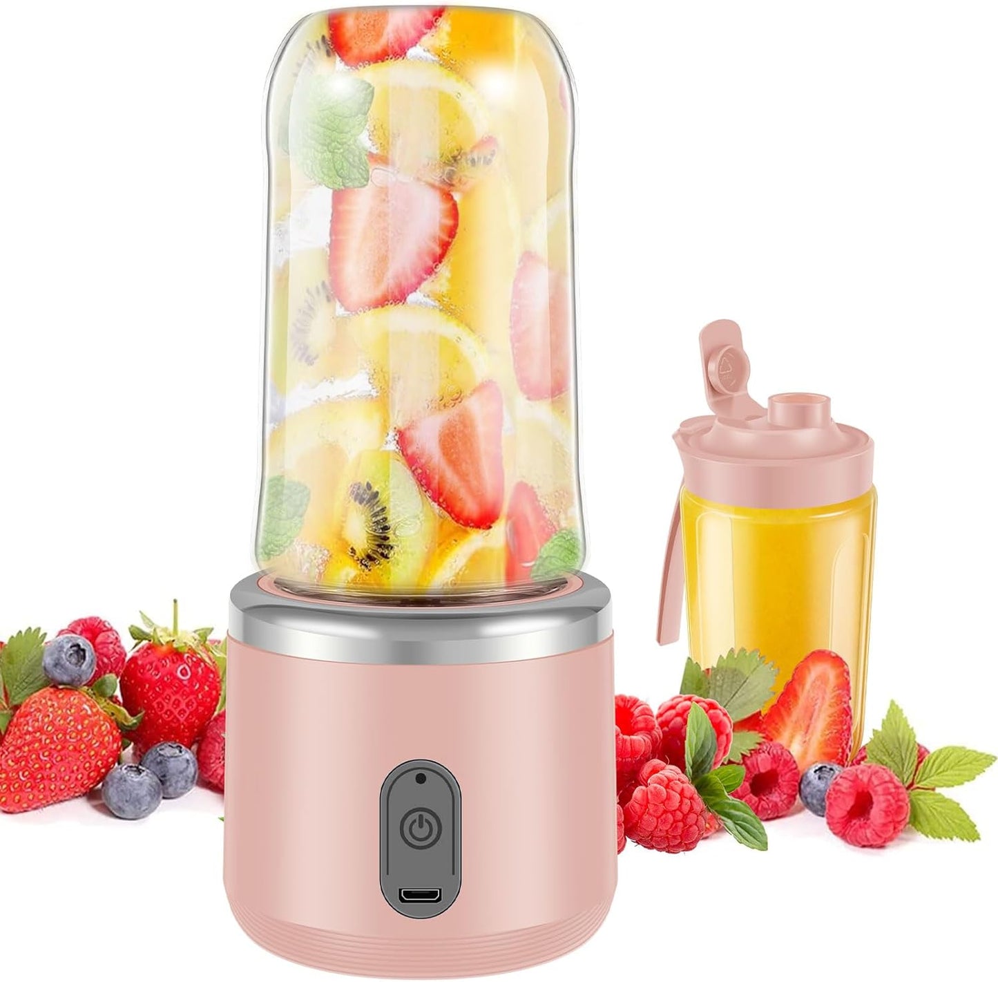 Compact 300 ml Rechargeable Smoothie Maker