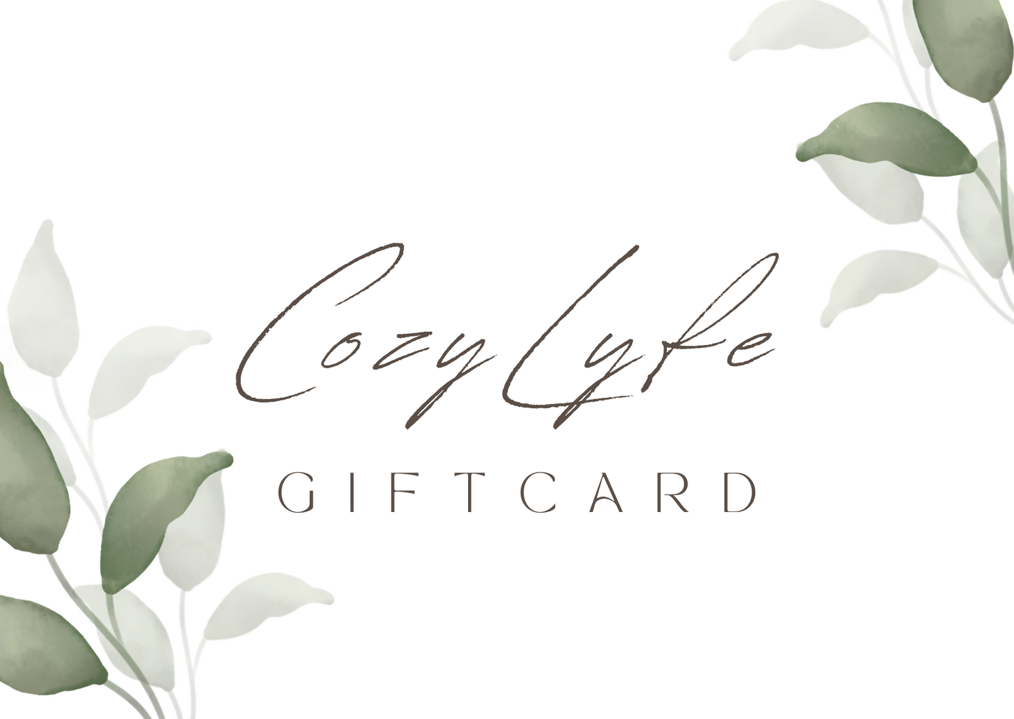 CozyLyfe Gift Card