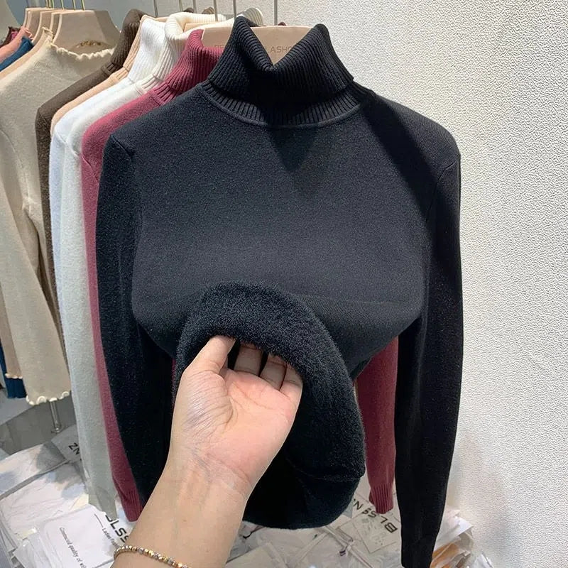 Women's Turtleneck Pullover – CozyLyfe