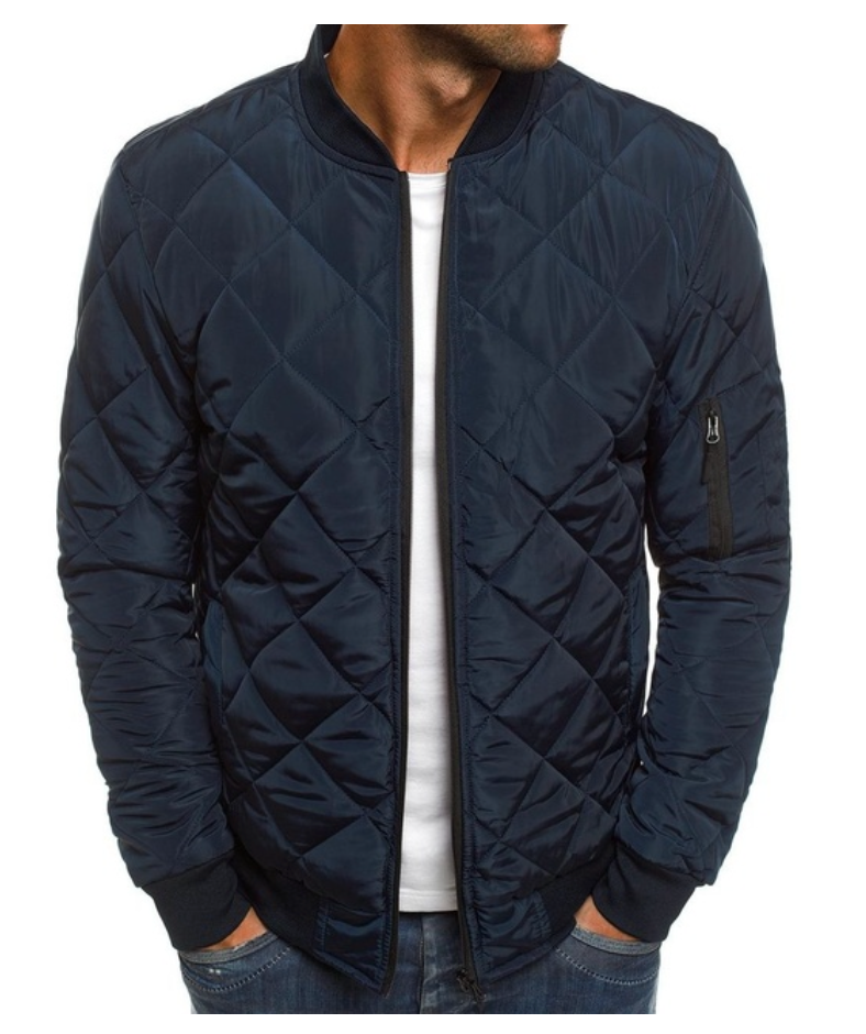 Windproof Jacket for Men with Practical Pockets