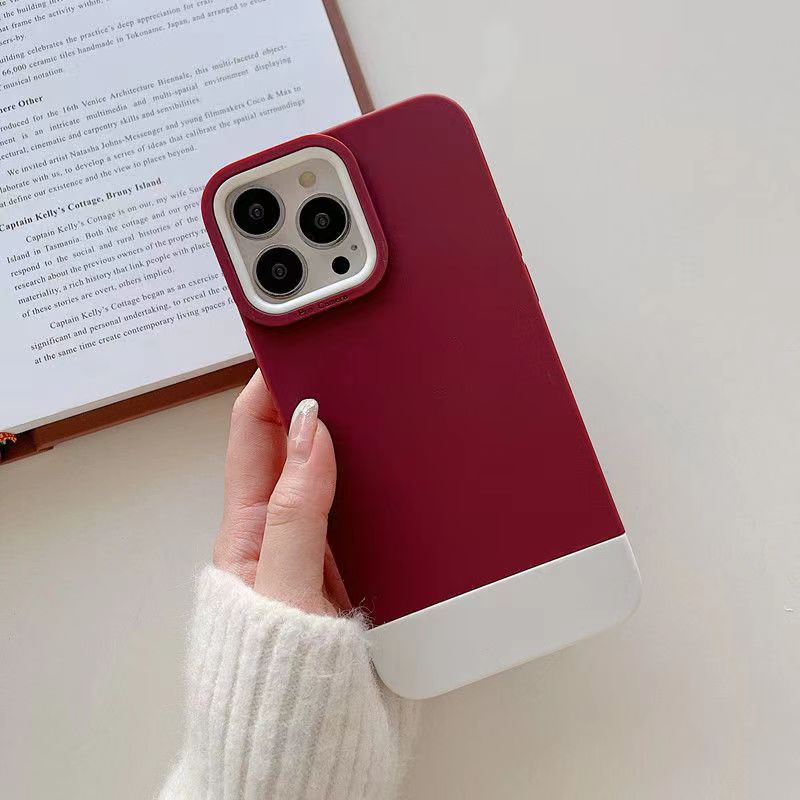 Simple Color Contrast Men's And Women's Phone Cases